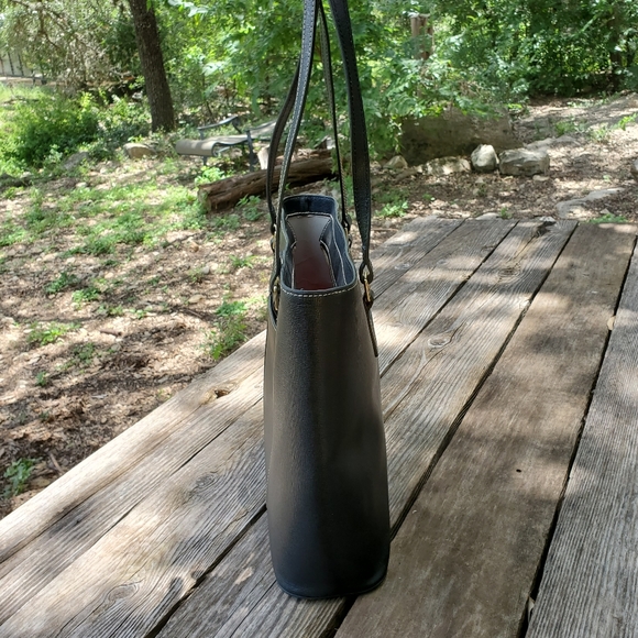 Dooney & Bourke Leather Tote - Picture 3 of 9